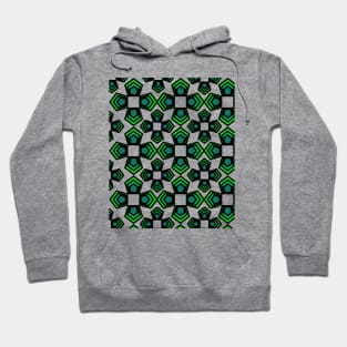 Geometric pentagon seamless pattern Hoodie